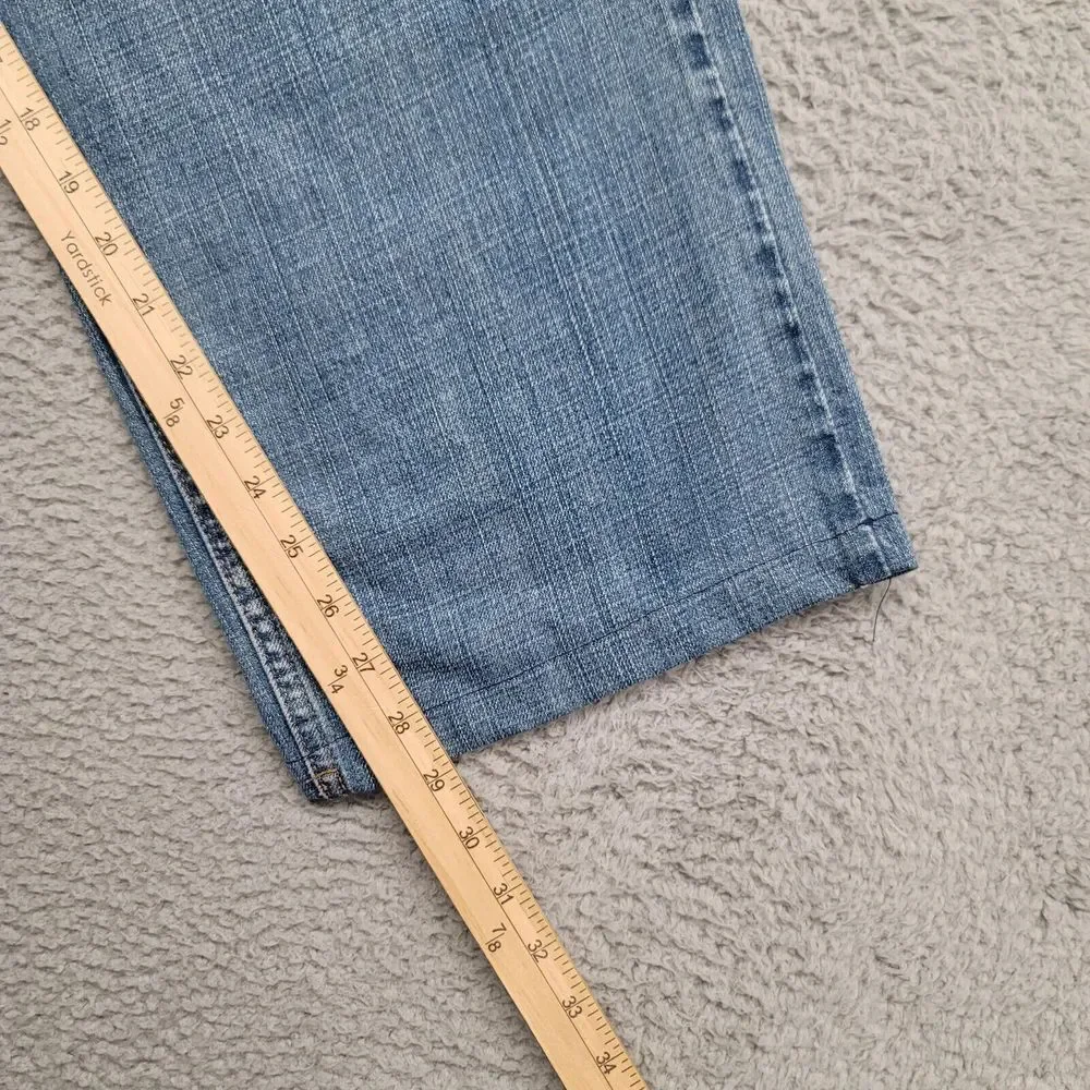 Levis Jeans Mens 38x29* Blue Denim 559 Relaxed Straight Leg Baggy Y2K Distressed